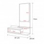 Mueble de Recibidor c/ Espejo Dhalia