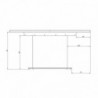 Mesa de Salón-Comedor Extensible Est