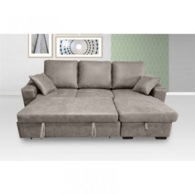 Sofá 3P Chaise Long Reversível C/ Cama Corea Sofá 3P Chaise Long Reversível C/ Cama Corea