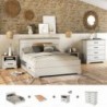 Pack Dormitorio Completo Cottage con Cómoda + Somier (190x140cm)