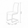 Conjunto Mesa de Comedor Sensei + 4 Sillas Sensei