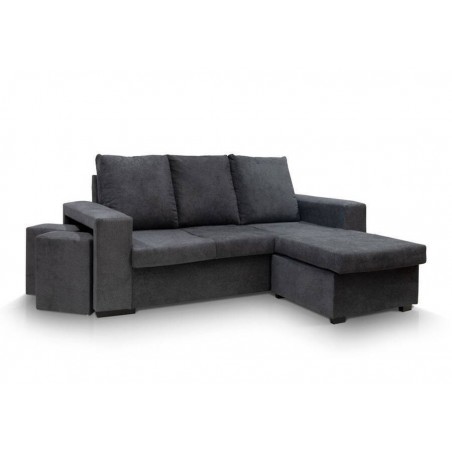 Sofá 2 Plazas + Chaise Long Reversible Cortada Sintra 2 (200x150cm)