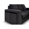 Sofá 2 Plazas + Chaise Long Reversible Cortada Sintra 2 (200x150cm)