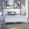 Cama Selena Roble/Blanco 190x140cm