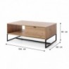 Mesa de centro Amber