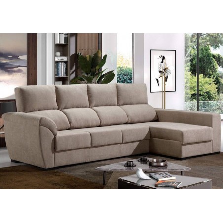 Sofá 3 Plazas + Chaise Long Buenos Aires (280x150cm)
