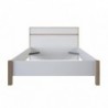Cama Selena Roble/Blanco 190x140cm