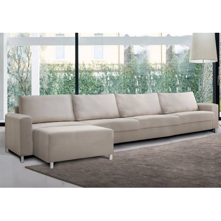 Sofá 3 Plazas + Chaise Long Reversible Zuma (400x155cm)