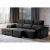 Sofá 2 Plazas + Chaise Long con Cama Las Vegas (240x160cm)