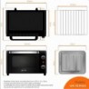 Mini Horno Eléctrico de 10 Litros