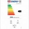 Frigorífico Combi Hoover New Silver 463L