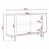 Aparador 2 Puertas Lygrint 140cm
