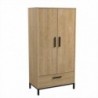 Pack Dormitorio Completo Craft c/ 2 Mesitas de Noche (200x160cm)