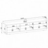 Mueble TV 3 Puertas Royal