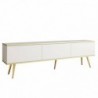 Mueble TV 3 Puertas Oro