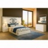 Cama Canapé Tapizada Abatible s/ Fondos Top Chanel + Colchón Opc.