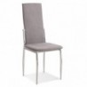Conjunto Mesa de Comedor San + 6 Sillas Sakura (Gris)