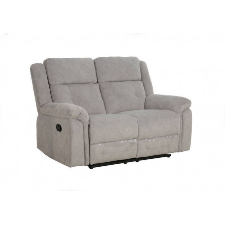 Sofá 2 Plazas Relax c/ Mecanismo Manual Keler (152x96cm)