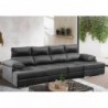 Sofá 2 Plazas con Chaise Longue Doble y Cama Nápoles (300x165cm)