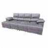 Sofá 2 Plazas con Chaise Longue Doble y Cama Nápoles (300x165cm)