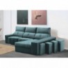 Sofá 2P + Chaise Long con  Cama Apolo (265x155cm)