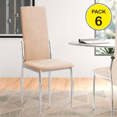 Pack de 6 Sillas Sakura (Beige)