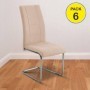 Pack de 6 Sillas San (Beige)