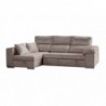 Sofá 2L + Chaise Long con Cama Edison (265x145cm)