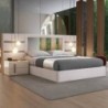 Cama Canapé Tapizada Abatible s/ Fondos Armenia + Colchão Opc.