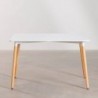 Mesa de Comedor Fija Rectangular Eames