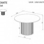 Mesa de Comedor Fija Zante