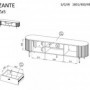 Mueble de Tv Zante
