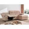 Sofá Relax de 2 Plazas con Chaise Longue Luxor (270x155 cm)