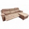 Sofá 2P + Chaise Long Relax con Función Eléctrica Menfis (276x187cm)