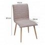 Pack 4 Sillas Milos (Beige)