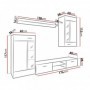 Mueble de Piso Completo Tango (c/ Luz LED)