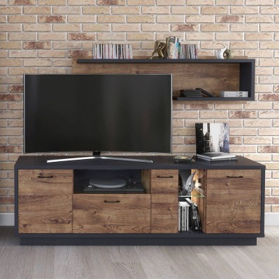 Mueble TV 190cm Europa (Con Luz LED)