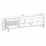 Mueble para TV con 3 puertas – modelo Vici