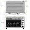 Mini Horno HR-48 (Capacidad 48 Litros)