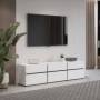 Mueble TV 3 Puertas + 3 Cajones Cross
