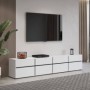 Base de TV 4 Puertas + 4 Cajones Cross