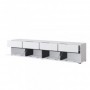 Base de TV 4 Puertas + 4 Cajones Cross