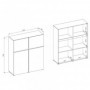 Mueble 4 Puertas Cross