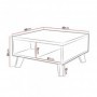Mesa de Centro Sanna 60cm