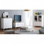Salón Completo Sanna 2 (Blanco Brillante/Dab Sonoma)