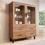 Salón Completo Sanna 3 (Negro/Dab Wotan)