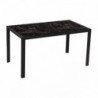 Conjunto Mesa de Comedor Marmol + 6 Sillas Marmol