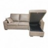 Sofá 3P Chaise Long Reversível C/ Cama Corea