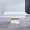 Conjunto Mesa de Comedor Extensible Carlota + 4 Sillas Aroa (Marengo)