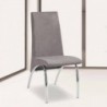 Conjunto Mesa de Comedor Extensible Carlota + 4 Sillas Aroa (Marengo)